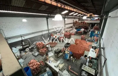 Galpão industrial 703 m² no centro de são caetano do sul - venda ou locação, com pé-direito alto