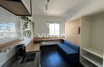 Studio 20m² para locação bairro barcelona, são caetano do sul sp