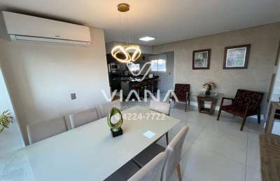 Apartamento com varanda gourmet e 3 suítes no bairro barcelona - torre única e 122m² de conforto