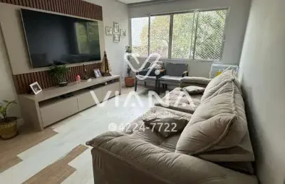 Apartamento à venda com 3 quartos 1 vaga bairro barcelona em são caetano do sul