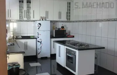 Casa para venda em santo andré, vila curuça, 3 dormitórios, 3 suítes, 1 banheiro, 10 vagas