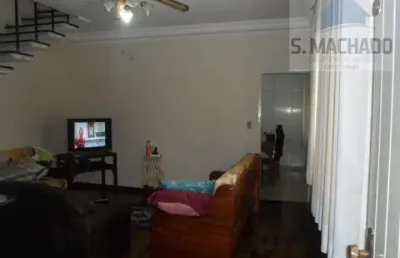 Sobrado para venda em santo andré, parque oratório, 3 dormitórios, 1 suíte, 2 banheiros, 4 vagas