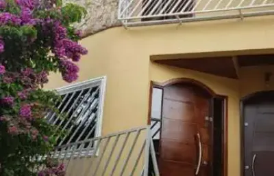 Sobrado para venda em santo andré, vila curuça, 3 dormitórios, 2 suítes, 2 banheiros, 5 vagas