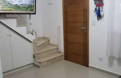 Sobrado para venda em santo andré, jardim santo antonio, 2 dormitórios, 2 banheiros, 2 vagas