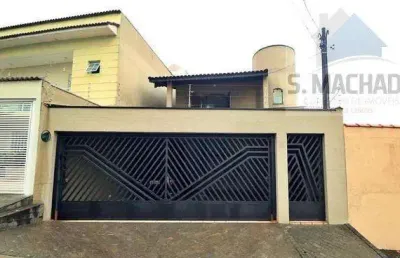 Sobrado para venda em santo andré, utinga, 4 dormitórios, 3 suítes, 2 banheiros, 4 vagas