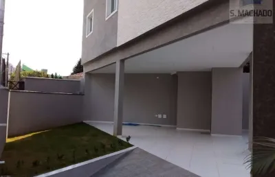 Sobrado para venda em santo andré, parque das nações, 3 dormitórios, 1 suíte, 1 banheiro, 4 vagas