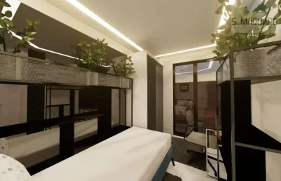Apartamento para venda em santo andré, campestre, 2 dormitórios, 1 suíte, 1 banheiro, 1 vaga
