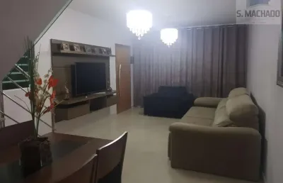 Sobrado para venda em santo andré, parque marajoara, 3 dormitórios, 1 suíte, 2 banheiros, 2 vagas