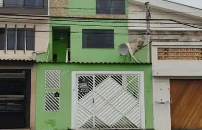 Sobrado para venda em santo andré, vila curuça, 3 dormitórios, 1 suíte, 2 banheiros, 2 vagas