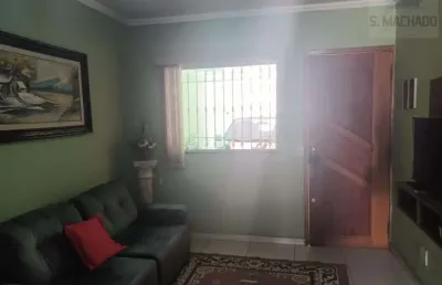 Sobrado para venda em santo andré, parque oratório, 2 dormitórios, 2 suítes, 1 banheiro, 2 vagas