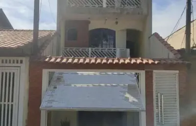 Sobrado para venda em santo andré, parque novo oratório, 3 dormitórios, 1 suíte, 4 banheiros, 8 vagas