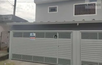 Casa para locação em mauá, jardim silvia maria, 3 dormitórios, 1 suíte, 1 banheiro, 2 vagas