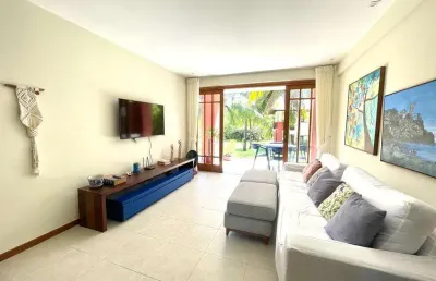 Apartamento duplo garden 3/4 suites, 138 m2, 4 vagas de garagem, praia do forte bahia