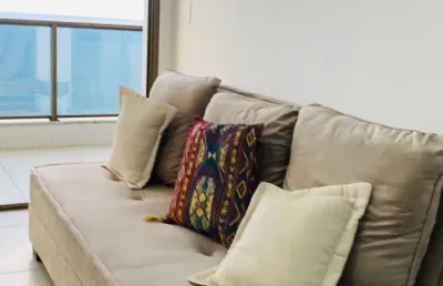 Apartamento à locacao 1/4, varanda, 50m, vaga de garagem