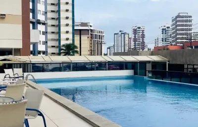 Apartamento 2/4, suíte, 67m2, varanda, 02 vagas de garagem