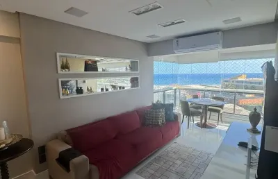 Apartamento à venda,3/4, suite, varanda, vista mar, 02 vagas de garagem