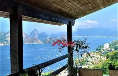 Casa com 4 dormitórios à venda, 1200 m² por r$ 2.350.000,00 - são francisco - niterói/rj