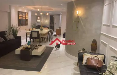 Apartamento com 4 dormitórios à venda, 243 m² por r$ 2.200.000,00 - icaraí - niterói/rj