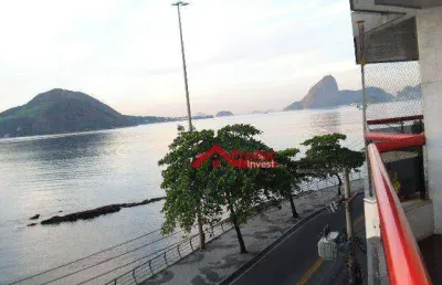 Apartamento com 4 dormitórios à venda, 243 m² por r$ 3.500.000,00 - icaraí - niterói/rj