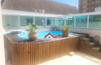 Cobertura com 4 dormitórios à venda, 299 m² por r$ 2.700.000,00 - icaraí - niterói/rj