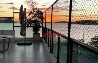 Cobertura com 3 dormitórios à venda, 250 m² por r$ 3.200.000,00 - são francisco - niterói/rj