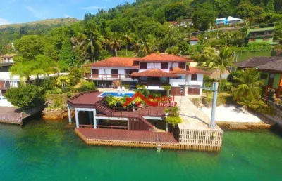 Casa com 6 dormitórios à venda, 2000 m² por r$ 13.000.000,00 - portogalo - angra dos reis/rj