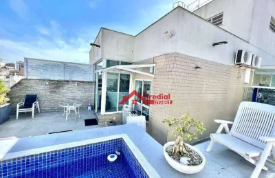 Cobertura com 4 dormitórios à venda, 206 m² por r$ 1.750.000,00 - icaraí - niterói/rj