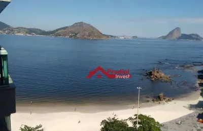 Apartamento com 4 dormitórios à venda, 189 m² por r$ 3.000.000,00 - icaraí - niterói/rj