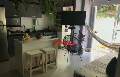 Apartamento com 2 dormitórios à venda, 59 m² por r$ 450.000,00 - badu - niterói/rj