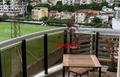Apartamento com 2 dormitórios à venda, 60 m² por r$ 650.000,00 - jardim icaraí - niterói/rj