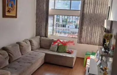 Apartamento com 2 dormitórios à venda, 75 m² por r$ 455.000,00 - santa rosa - niterói/rj