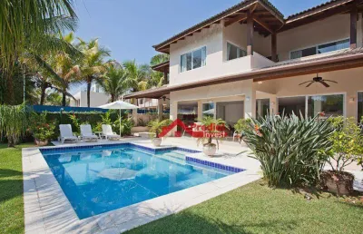 Casa com 6 dormitórios à venda, 380 m² por r$ 6.850.000,00 - frade (cunhambebe) - angra dos reis/rj