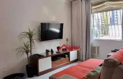 Apartamento com 2 dormitórios à venda, 90 m² por r$ 415.000,00 - santa rosa - niterói/rj
