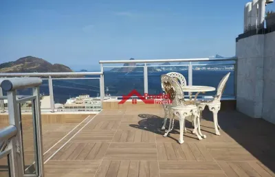 Cobertura com 3 dormitórios à venda, 233 m² por r$ 2.600.000,00 - icaraí - niterói/rj