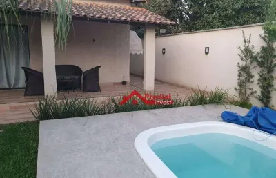Casa com 3 dormitórios à venda, 185 m² por r$ 650.000,00 - centro - maricá/rj