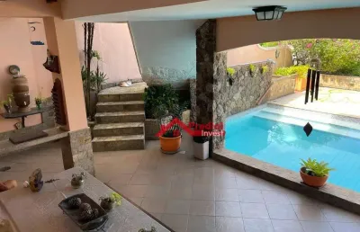 Casa com 5 dormitórios à venda, 490 m² por r$ 1.700.000,00 - camboinhas - niterói/rj