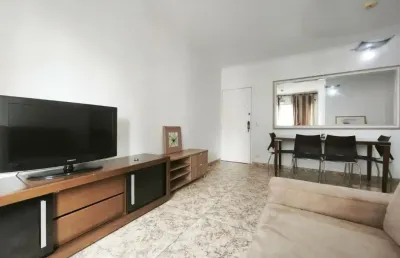 Apto mobiliado com 72 m2 3 dorms. 2 banheiros, 1 vg no brooklin, sp