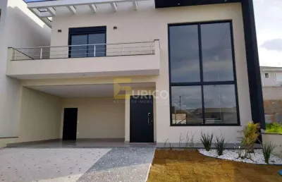 Casa à venda no condomínio residencial colline di parma em valinhos/sp