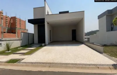 Casa à venda no condomínio residencial villa do sol em valinhos/sp