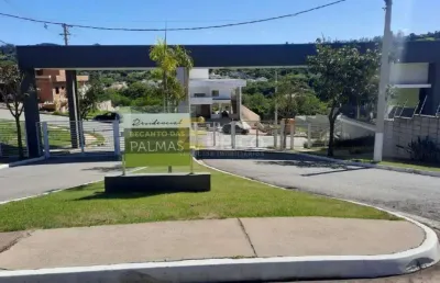 Terreno em condomínio à venda no condomínio recanto das palmas em vinhedo/sp