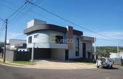 Casa à venda no condomínio residencial villa do sol em valinhos/sp