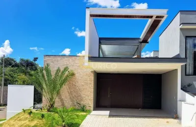 Casa à venda no condomínio residencial villa do sol em valinhos/sp