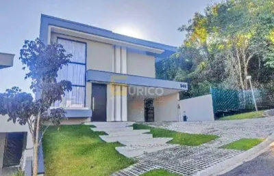 Casa à venda no condomínio residencial mont'alcino em valinhos/sp