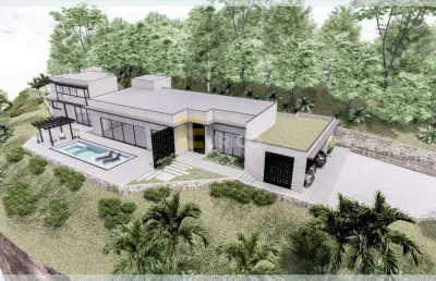 Casa térrea de alto padrão a venda condomínio ecoville - araçariguama sp