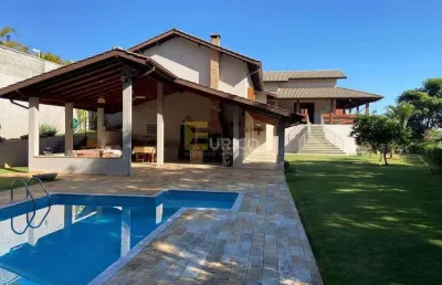 Casa térrea de alto padrão a venda em vinhedo condomínio ipê velho