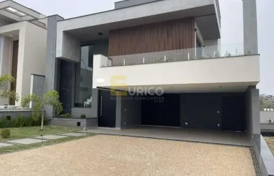 Casa em condomínio à venda no condomínio residencial mont'alcino em valinhos/sp