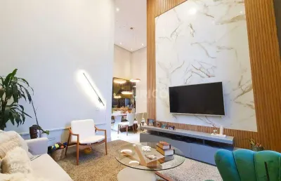 Casa em condomínio à venda no condomínio residencial mont'alcino em valinhos/sp