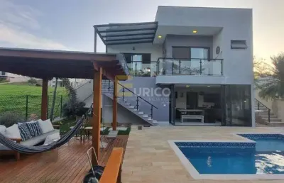 Casa a venda com linda vista para área verde no condomínio santa isabel em louveira/sp.