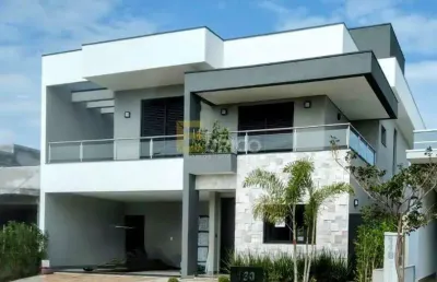Casa em condomínio à venda no condomínio residencial royal garden em paulínia/sp