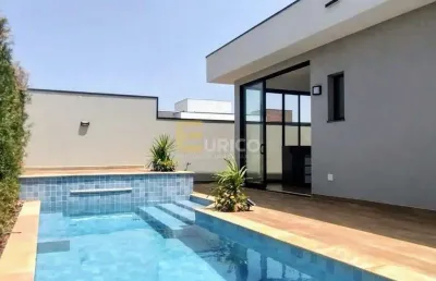 Casa em condomínio à venda no condomínio santorini residencial club em paulínia/sp